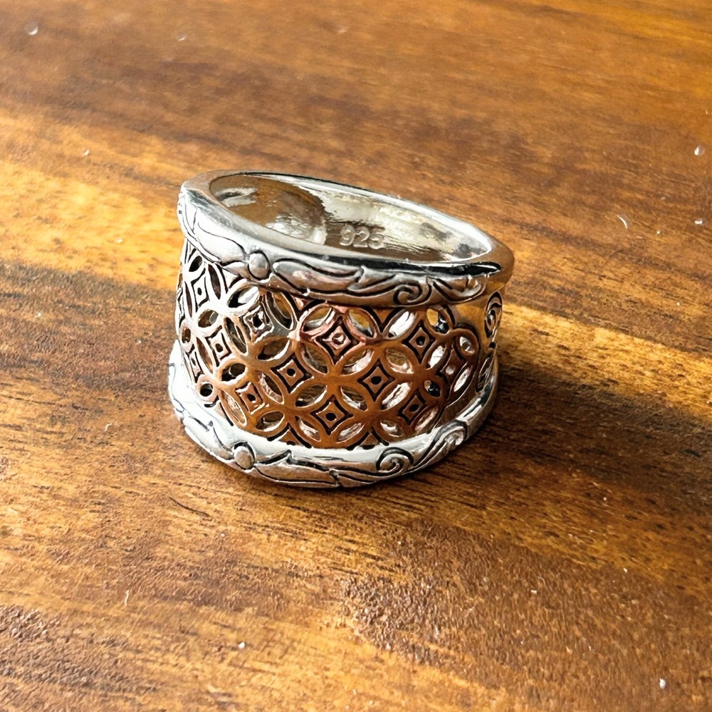 Sterling Silver Filigree Ring